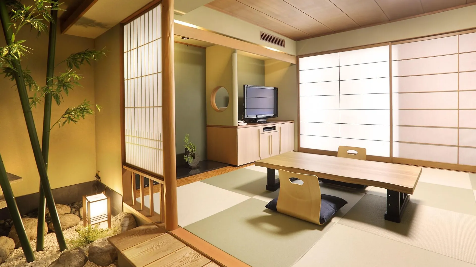 Japanskt värdshus (ryokan) Miyabiyado Takemine